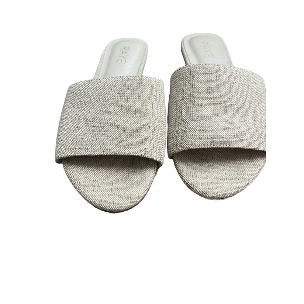 Raye linen sandal - Size 8